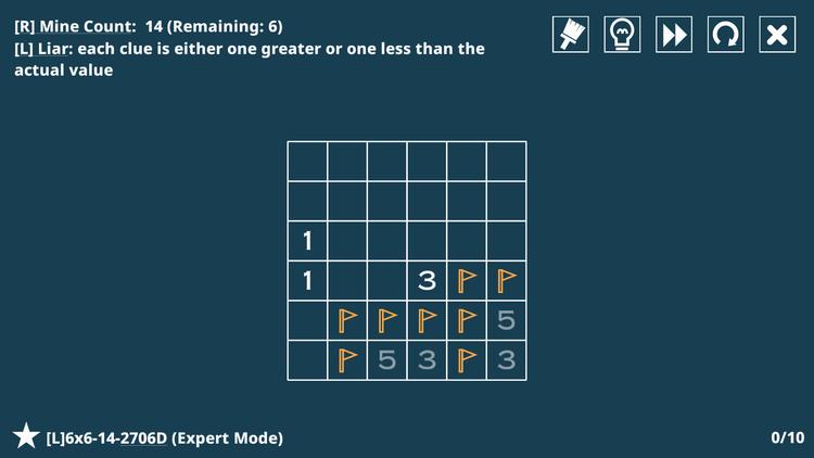 Screenshot №3 from game 14 Minesweeper Variants