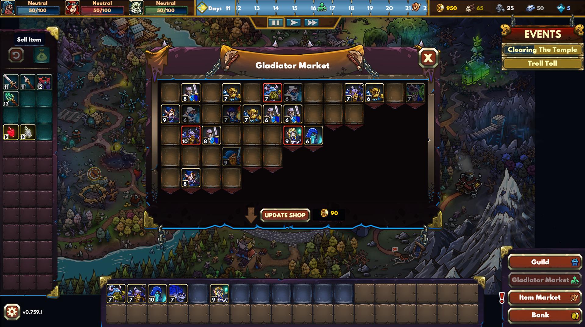 Screenshot №8 from game Gladiator Guild Manager