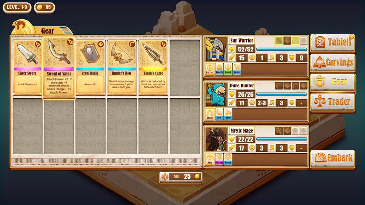 Screenshot №1 from game Warriors of the Nile