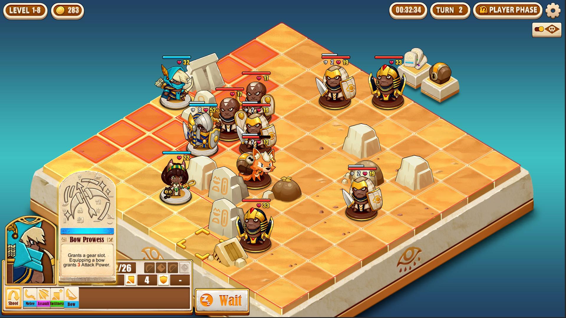 Screenshot №1 from game Warriors of the Nile