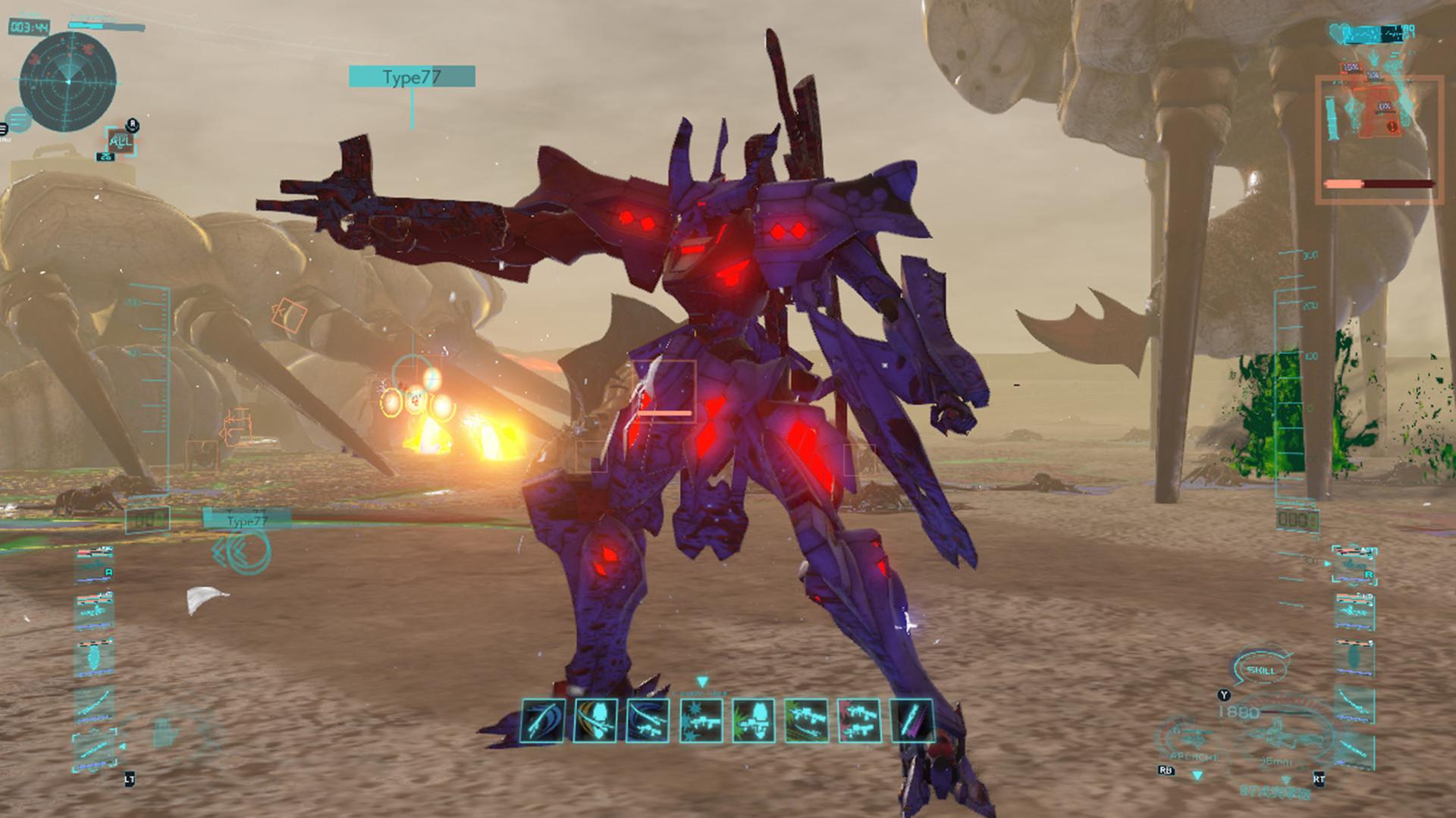 Screenshot №5 from game Project MIKHAIL: A Muv-Luv War Story