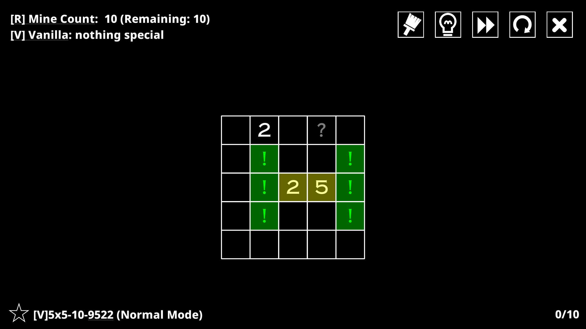 Screenshot №4 from game 14 Minesweeper Variants
