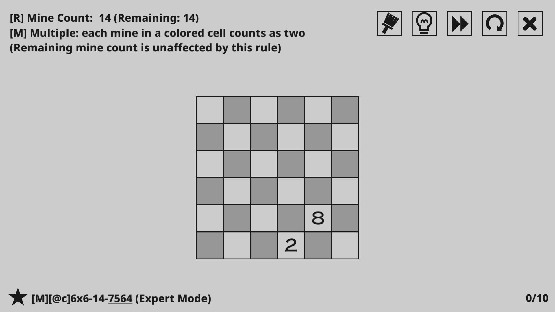 Screenshot №6 from game 14 Minesweeper Variants