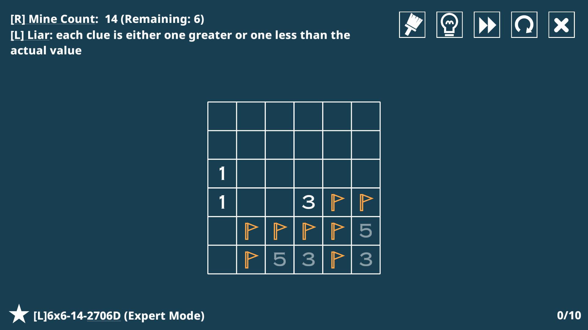 Screenshot №2 from game 14 Minesweeper Variants