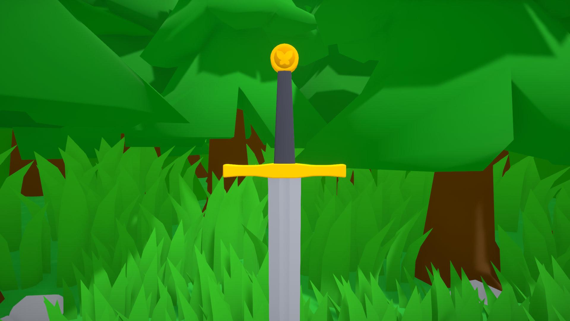 Screenshot №4 from game The one who pulls out the sword will be crowned king