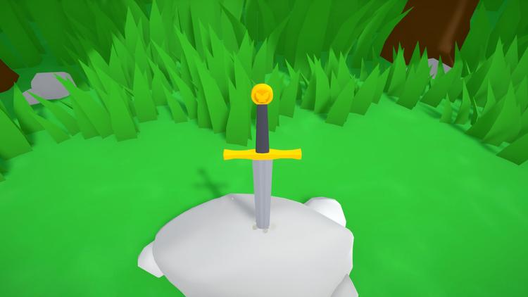 Screenshot №2 from game The one who pulls out the sword will be crowned king