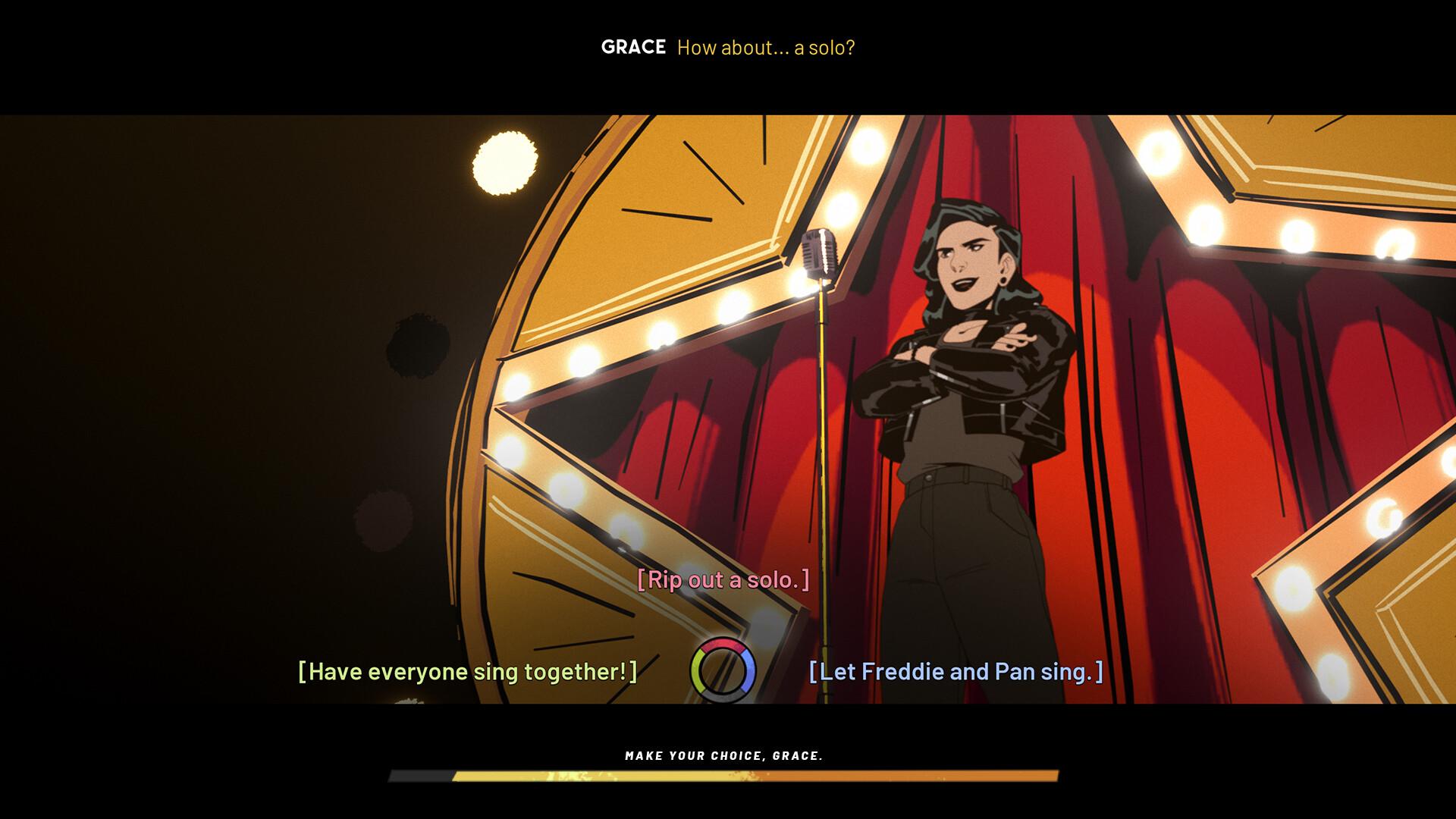 Screenshot №1 from game Stray Gods: The Roleplaying Musical