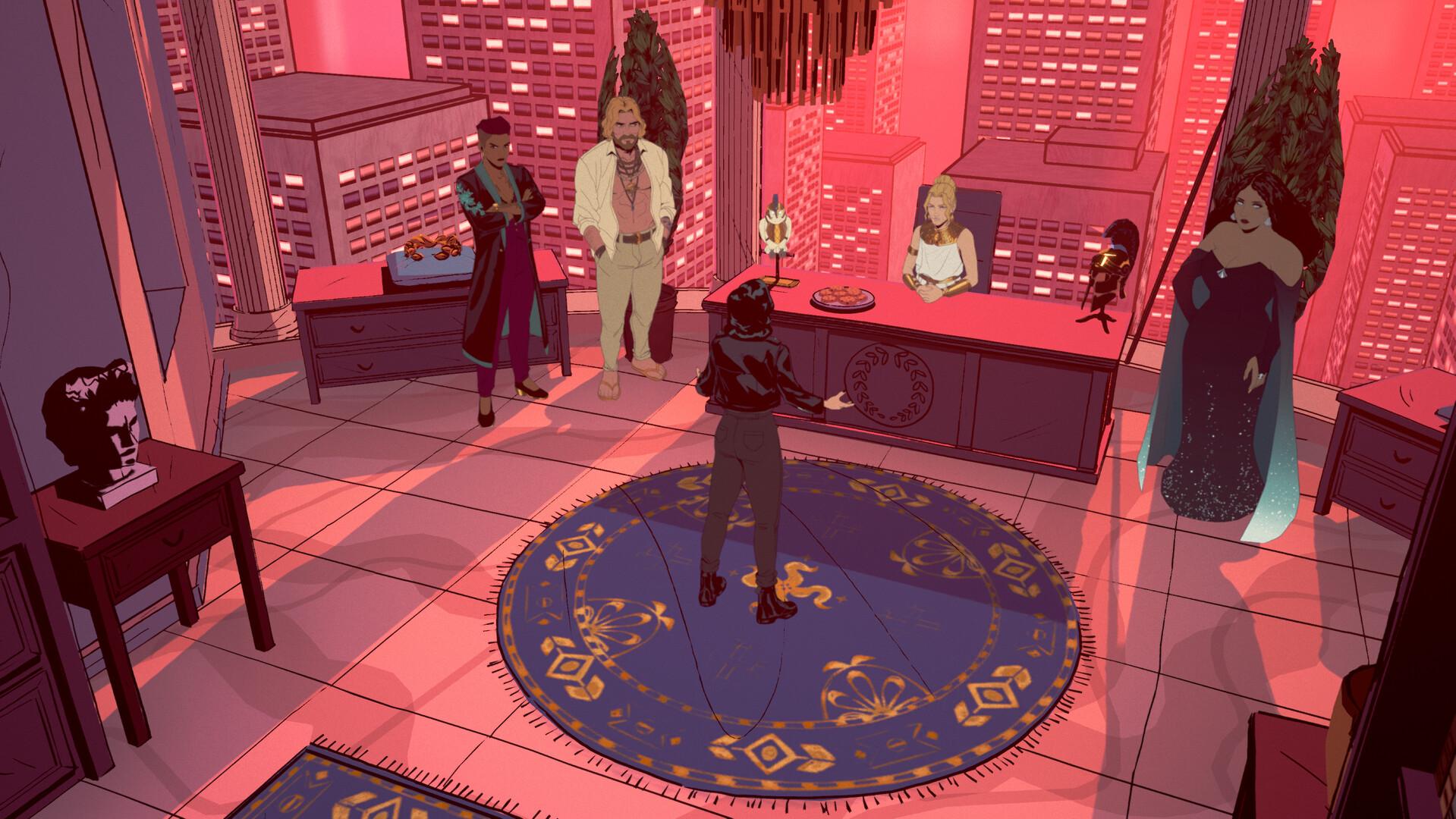 Screenshot №2 from game Stray Gods: The Roleplaying Musical