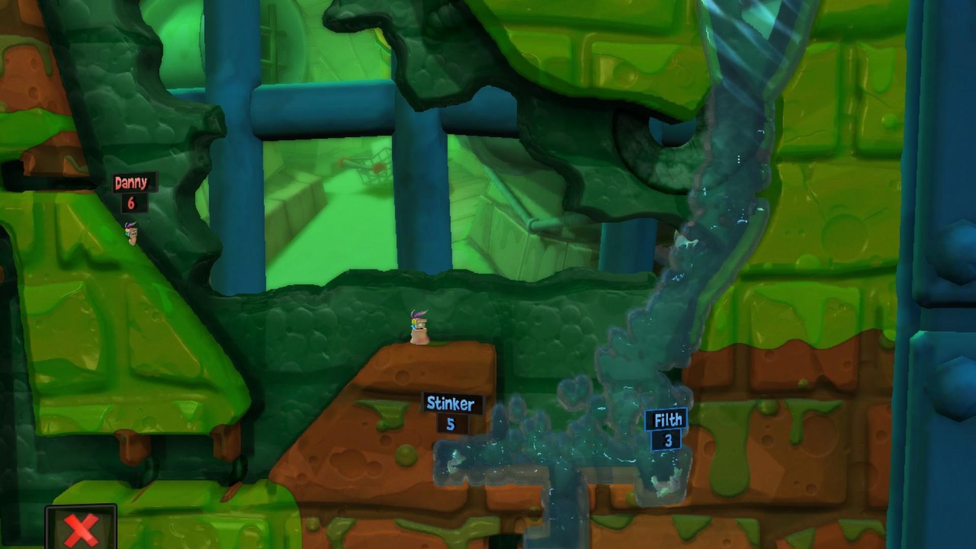 Скриншот №6 из игры Worms Revolution