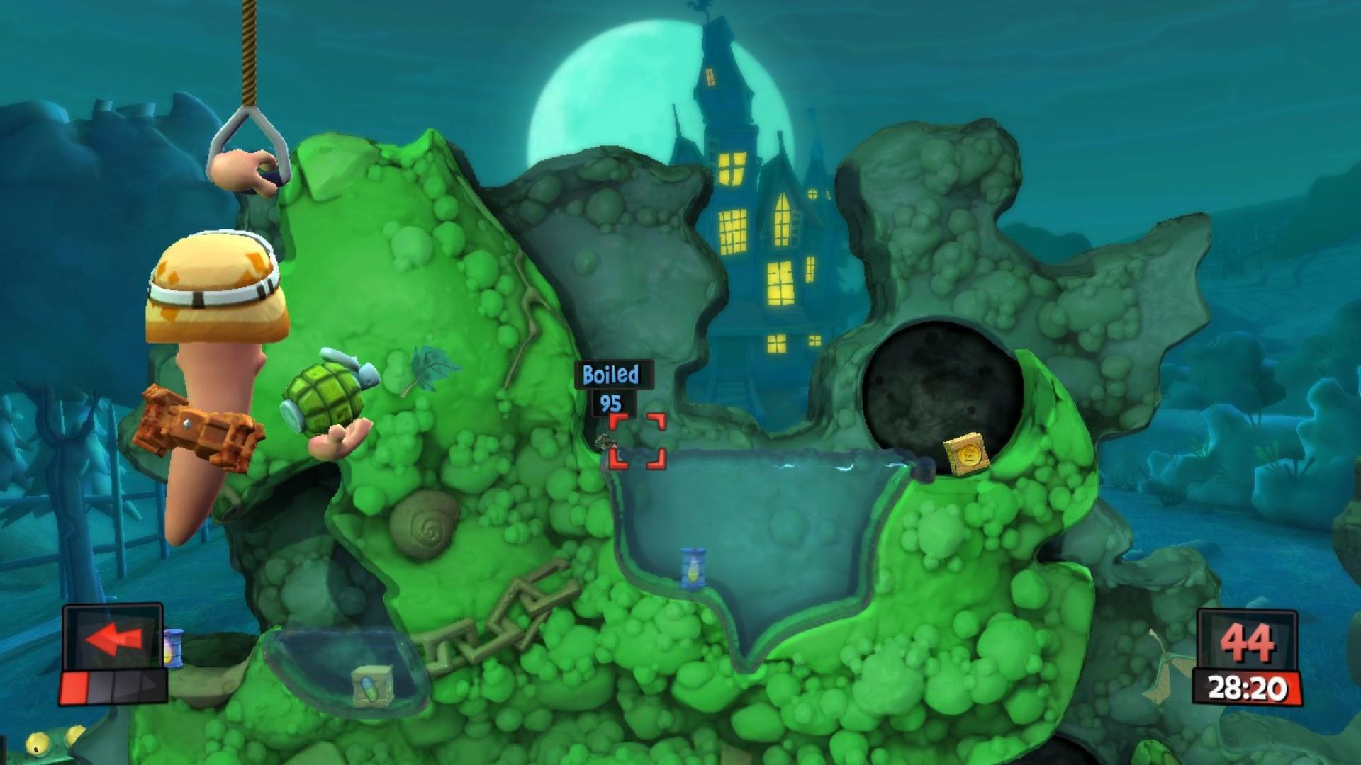 Скриншот №3 из игры Worms Revolution