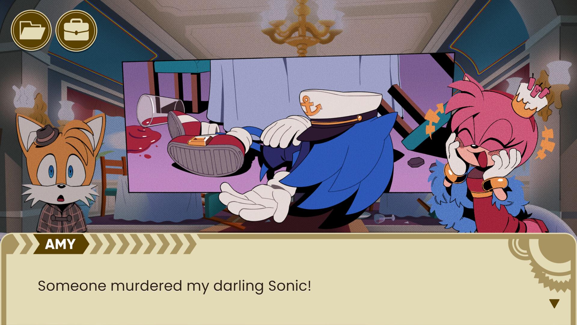 Скриншот №1 из игры The Murder of Sonic the Hedgehog