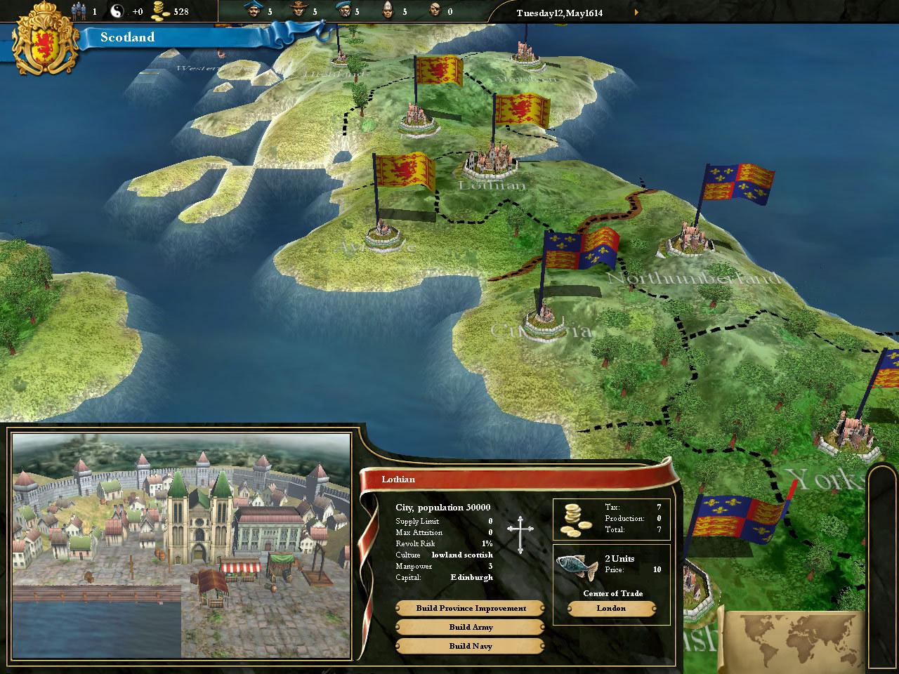 Скриншот №10 из игры Europa Universalis III Complete