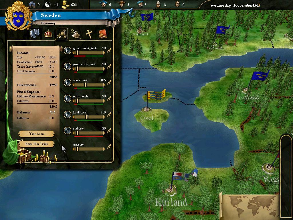 Скриншот №11 из игры Europa Universalis III Complete