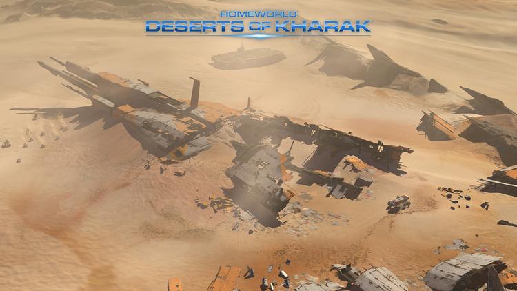 Screenshot №1 from game Homeworld: Deserts of Kharak
