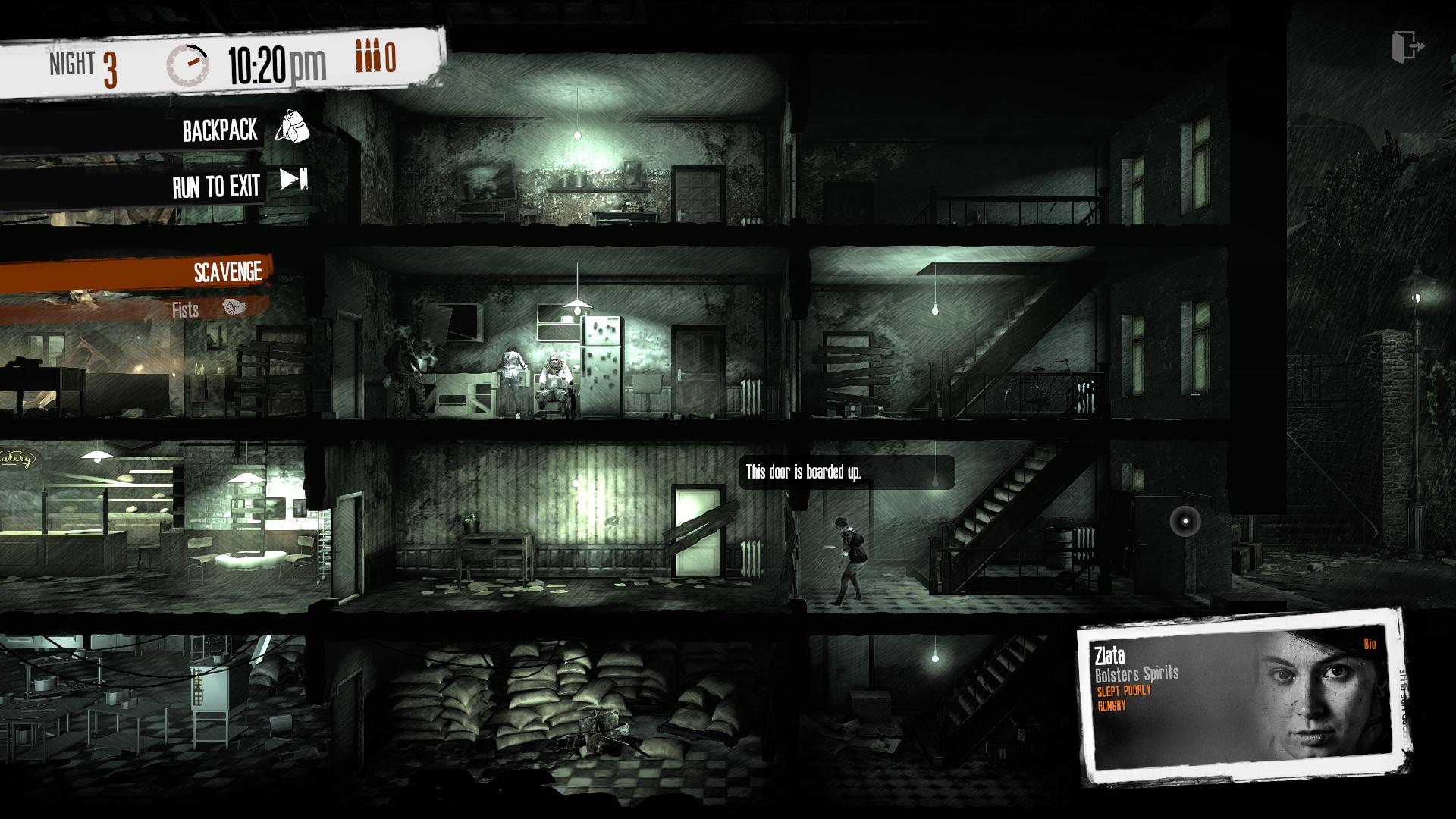 Screenshot №4 from game This War of Mine