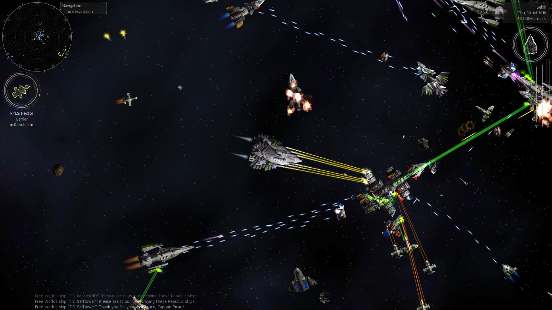 Скриншот №2 из игры Endless Sky