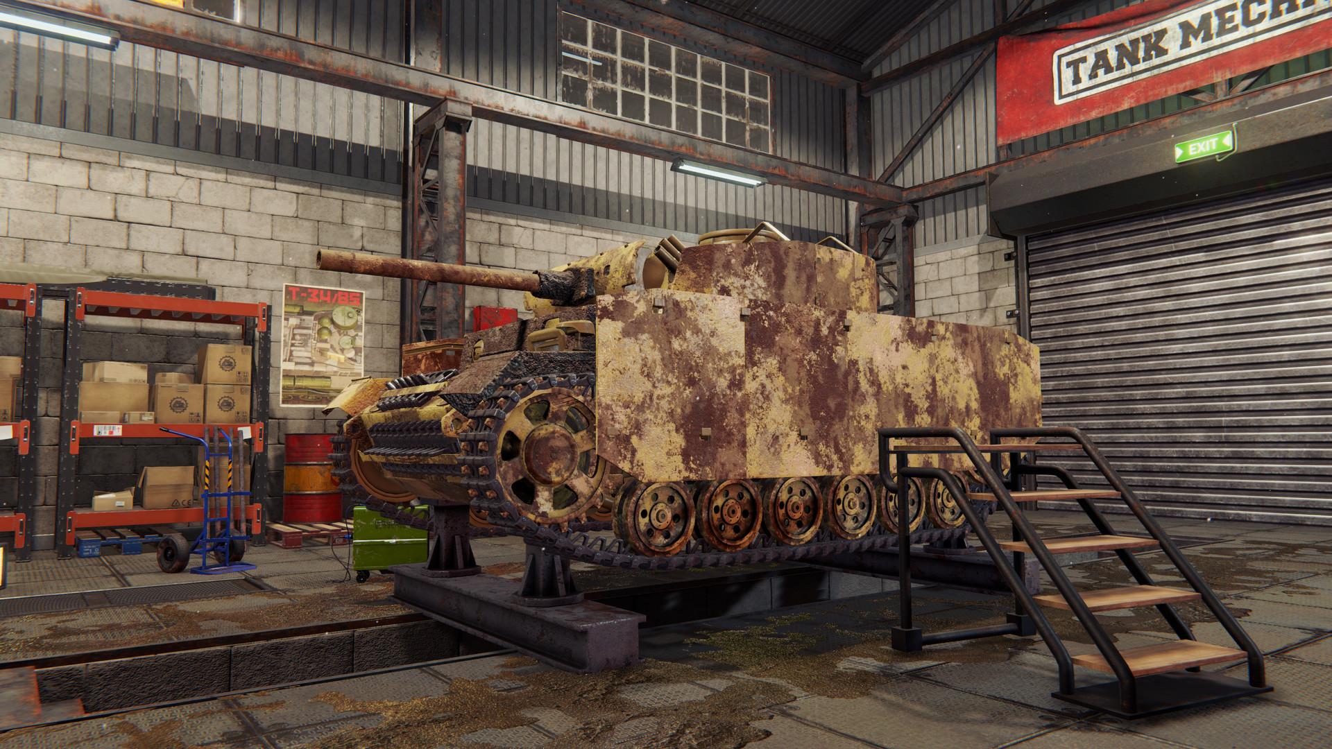 Screenshot №3 from game Tank Mechanic Simulator
