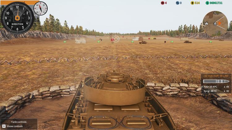 Screenshot №2 from game Tank Mechanic Simulator