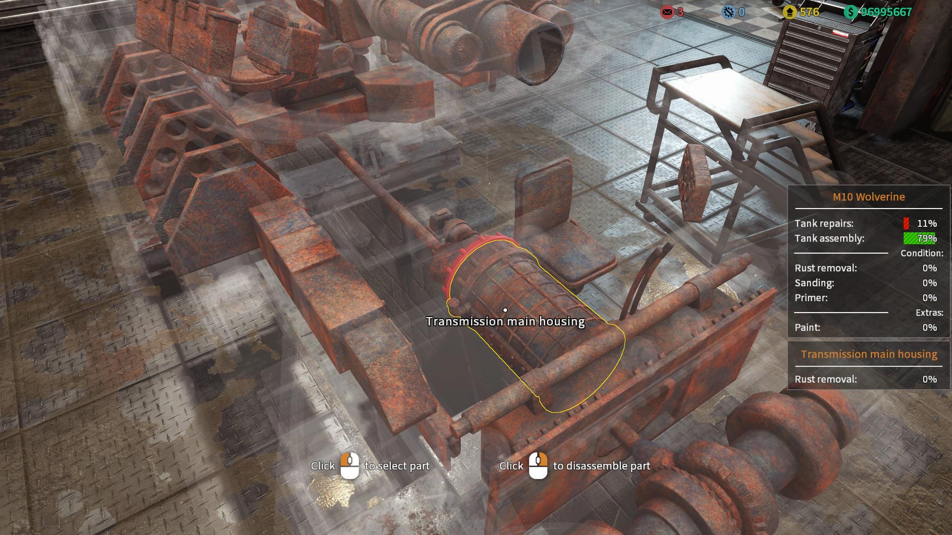 Screenshot №10 from game Tank Mechanic Simulator