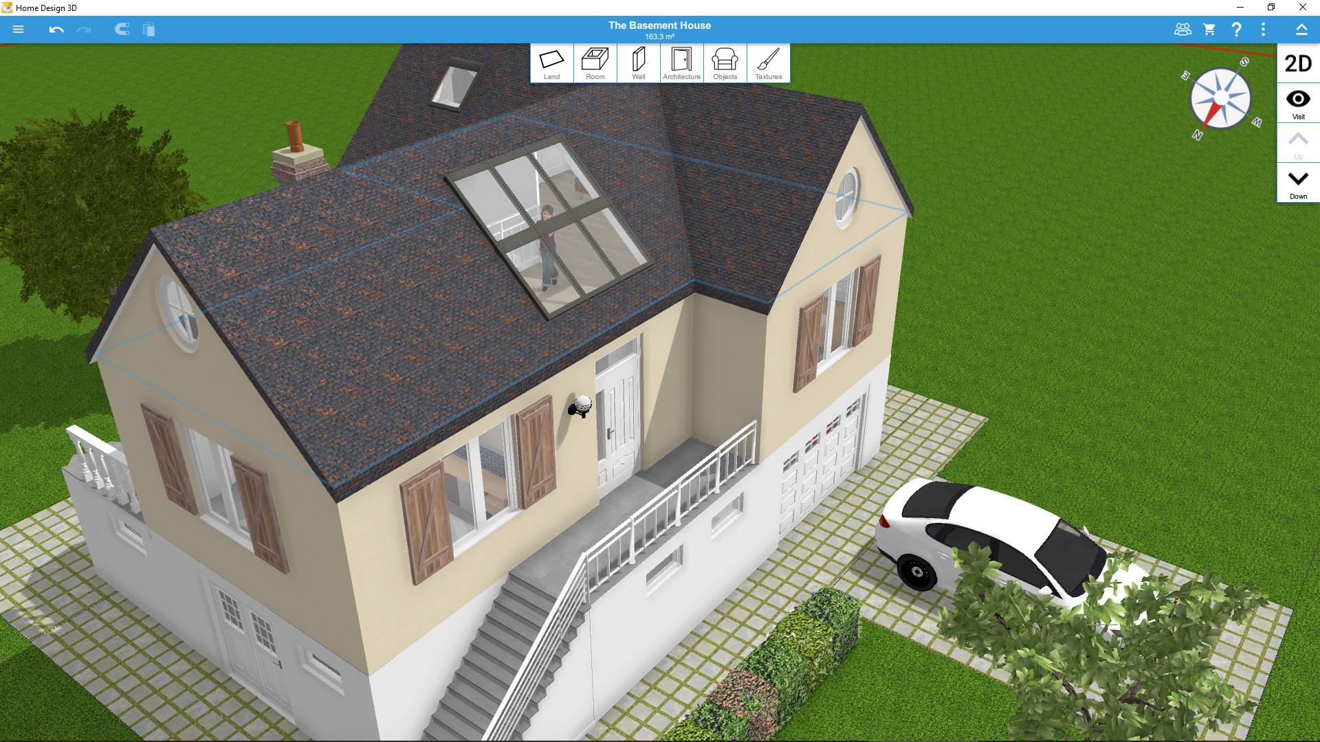 Скриншот №2 из игры Home Design 3D