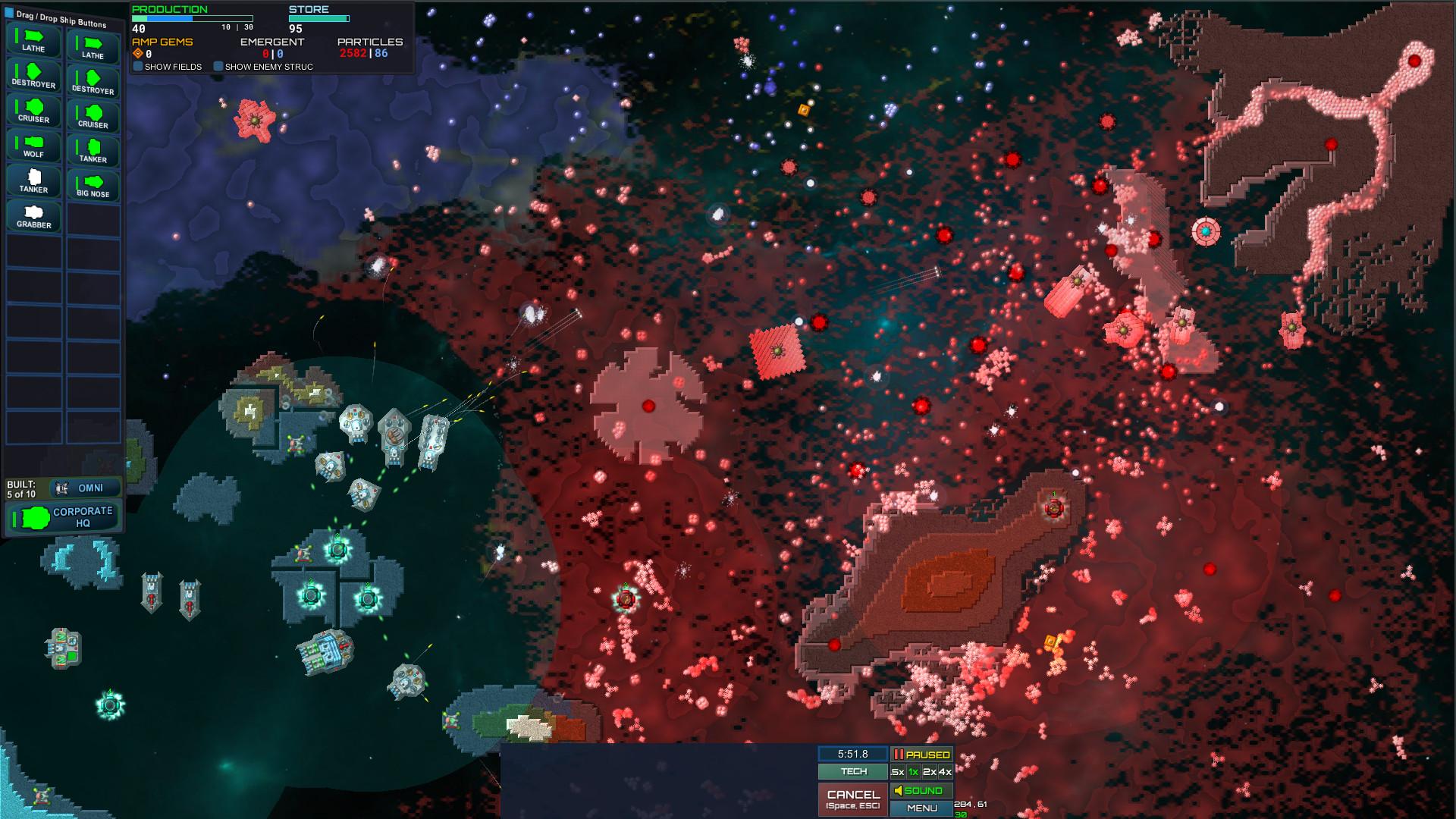 Скриншот №6 из игры Particle Fleet: Emergence