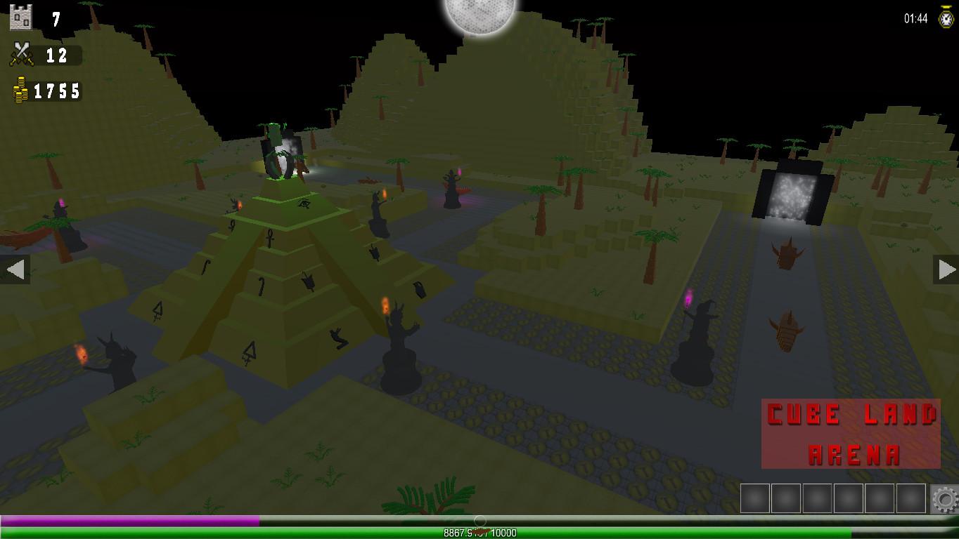 Скриншот №4 из игры Cube Land Arena