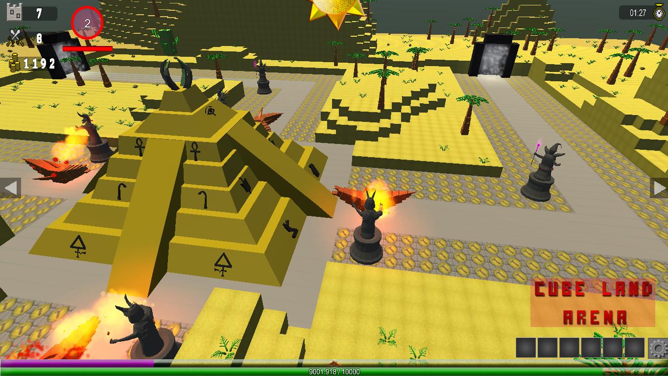Скриншот №5 из игры Cube Land Arena