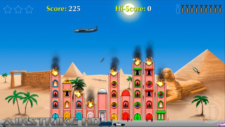Скриншот №1 из игры Airstrike HD
