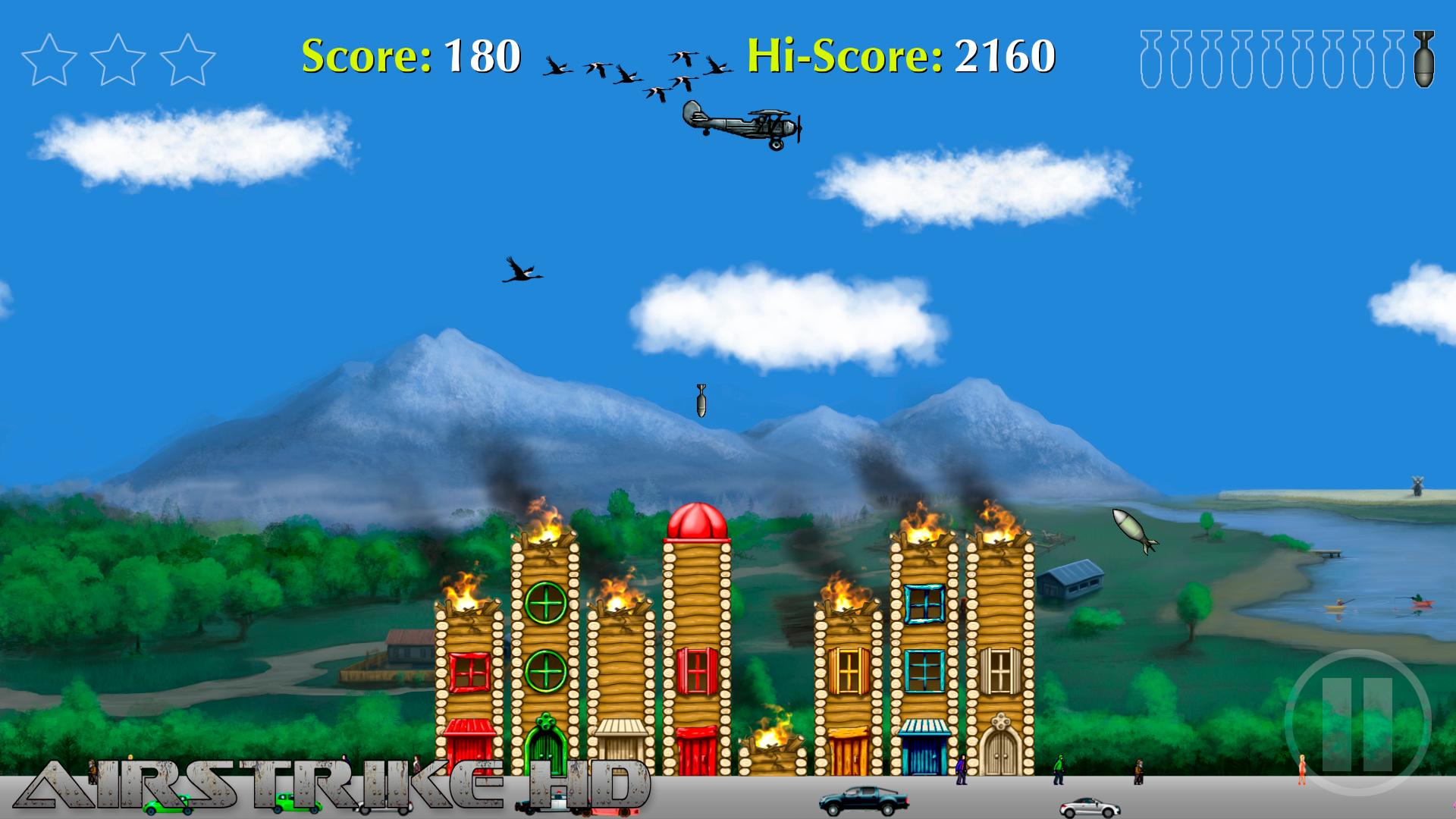 Скриншот №2 из игры Airstrike HD