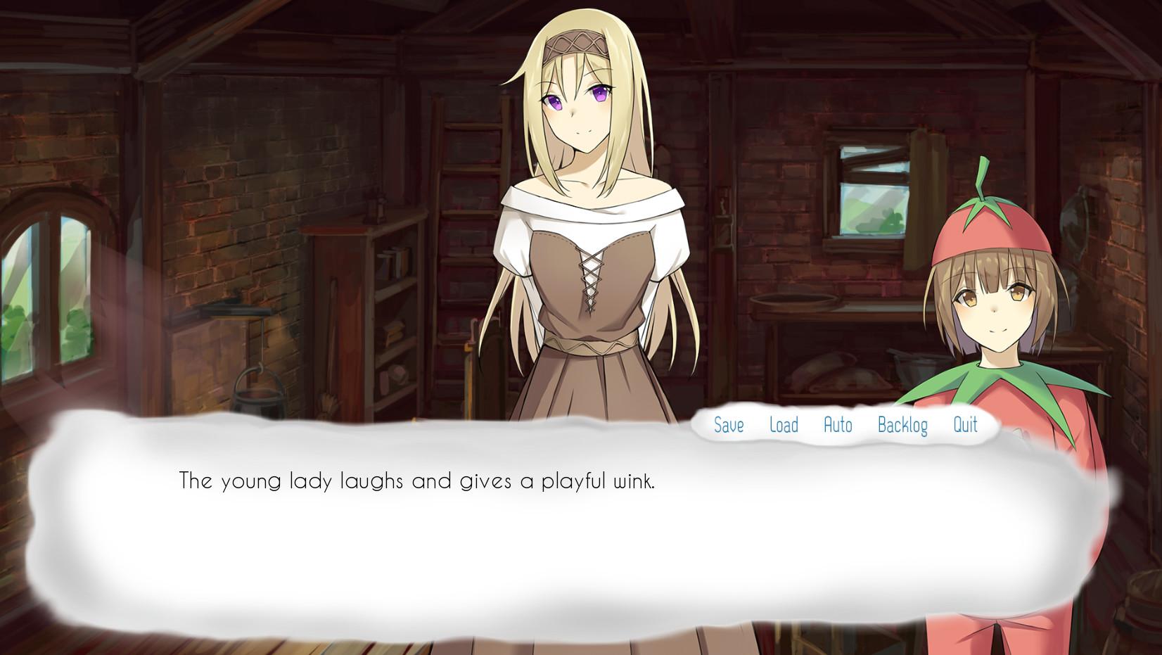 Screenshot №2 from game Forgotten, Not Lost - A Kinetic Novel