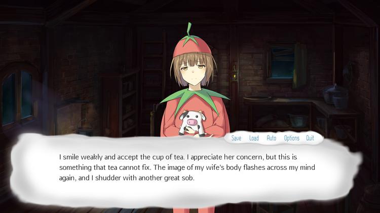 Screenshot №3 from game Forgotten, Not Lost - A Kinetic Novel