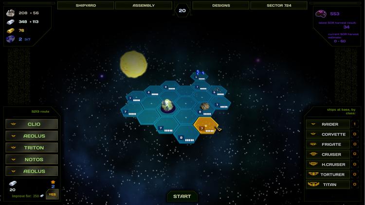Screenshot №1 from game Sector 724