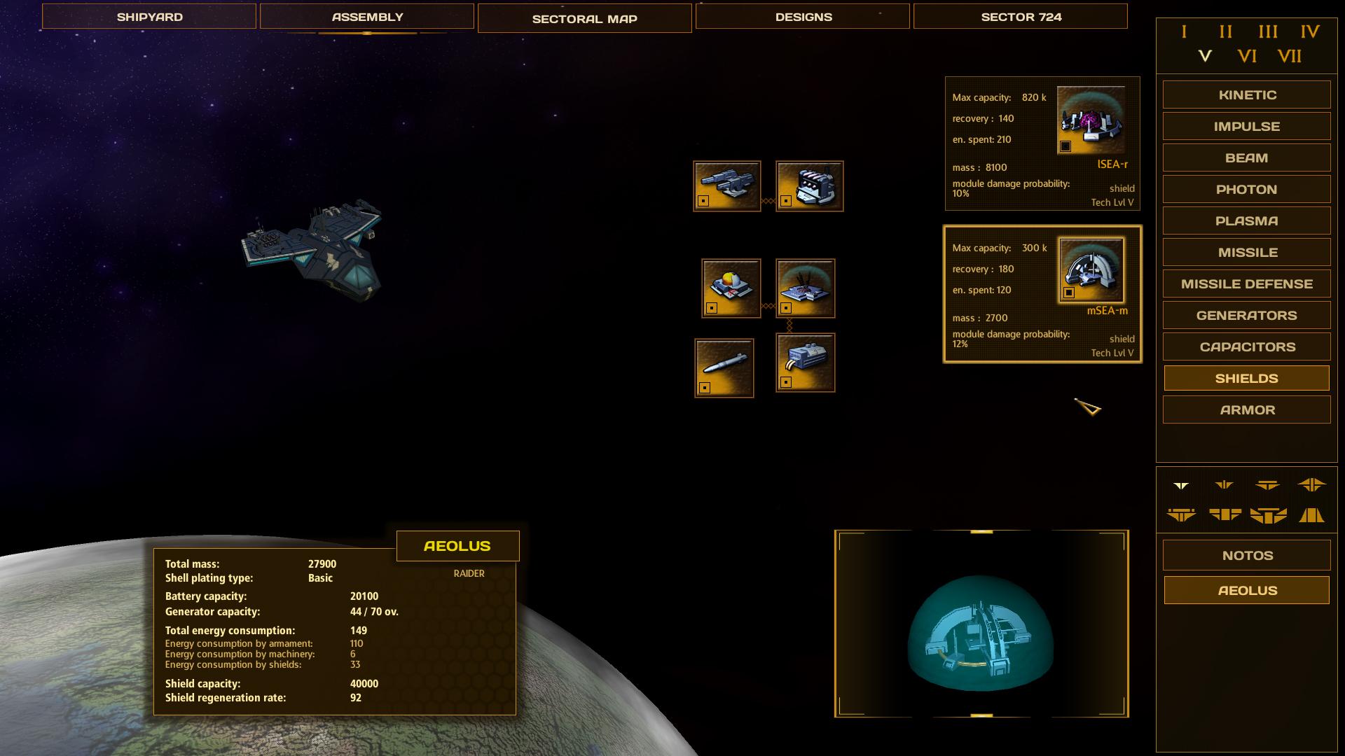 Screenshot №4 from game Sector 724