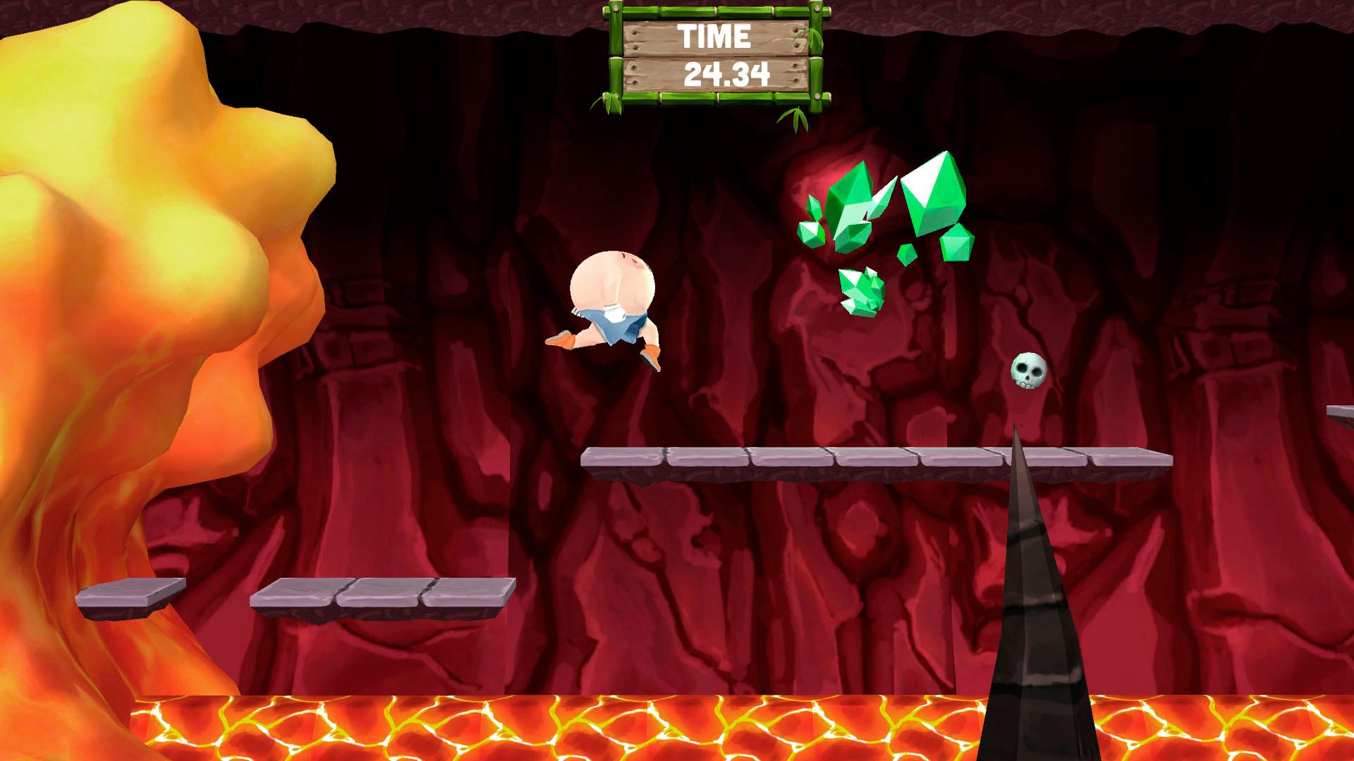 Скриншот №1 из игры Magma Tsunami