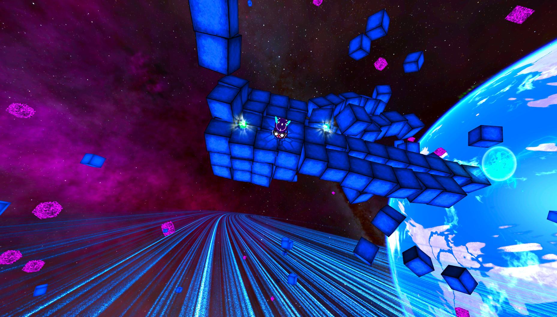 Скриншот №6 из игры Deep Blue 3D Maze in Space