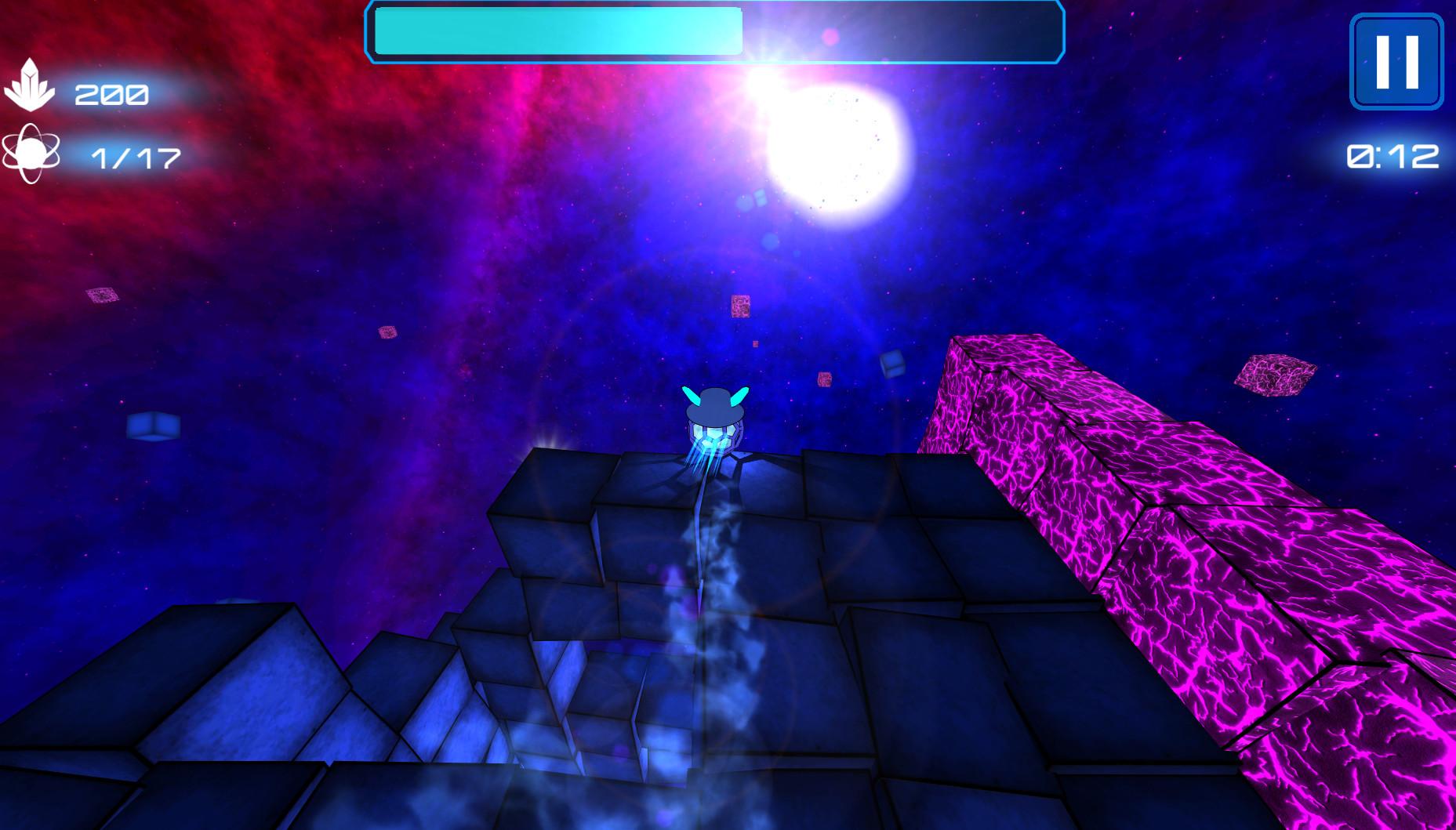 Скриншот №10 из игры Deep Blue 3D Maze in Space