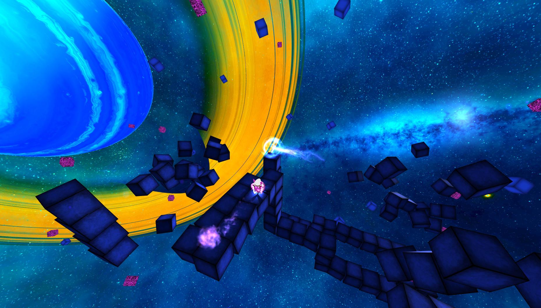 Скриншот №2 из игры Deep Blue 3D Maze in Space