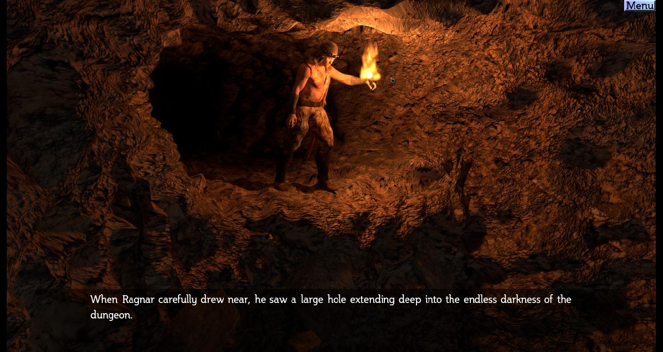 Screenshot №3 from game The Barbarian and the Subterranean Caves