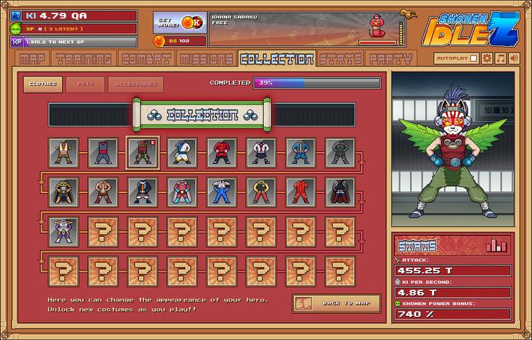 Скриншот №3 из игры Shonen Idle Z