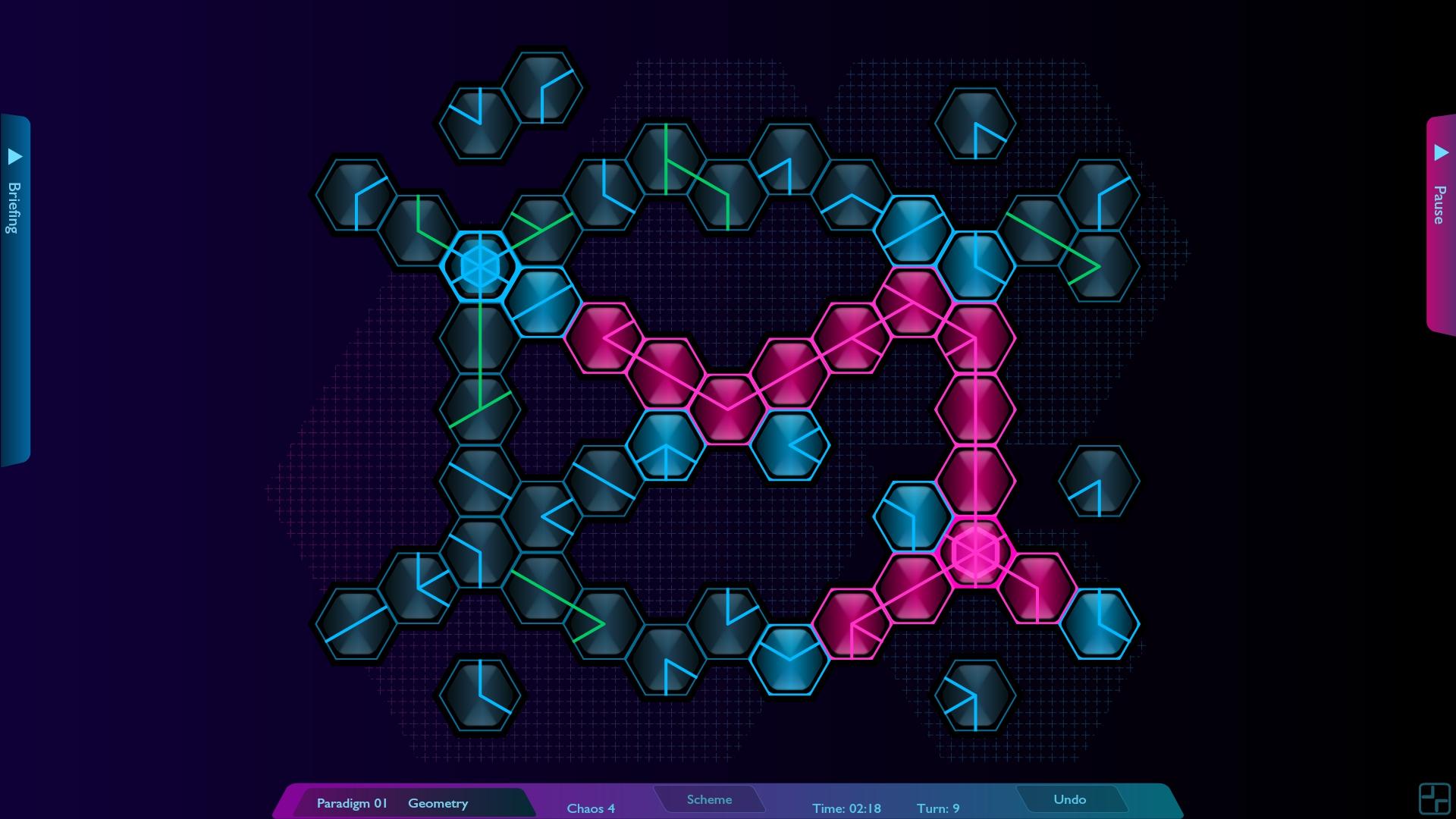 Screenshot №4 from game Hexoscope
