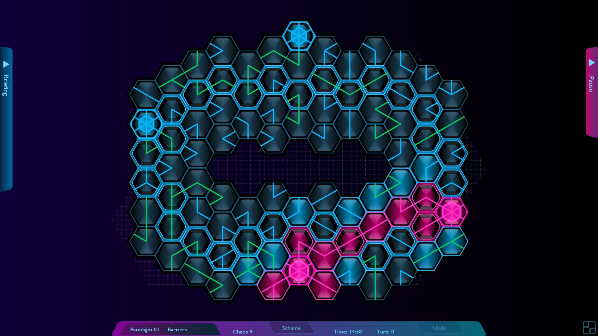 Screenshot №10 from game Hexoscope