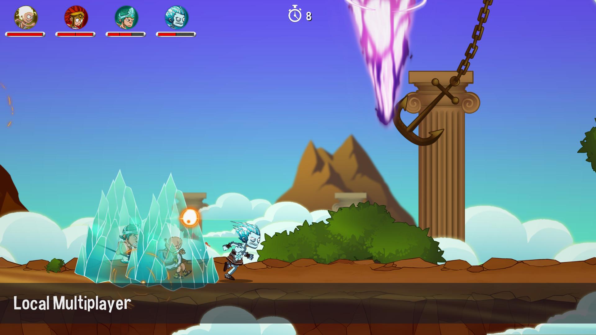Скриншот №2 из игры Running Gods