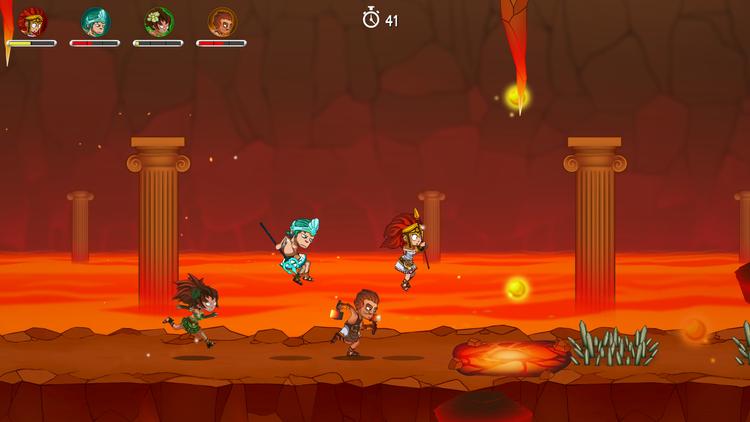 Скриншот №2 из игры Running Gods