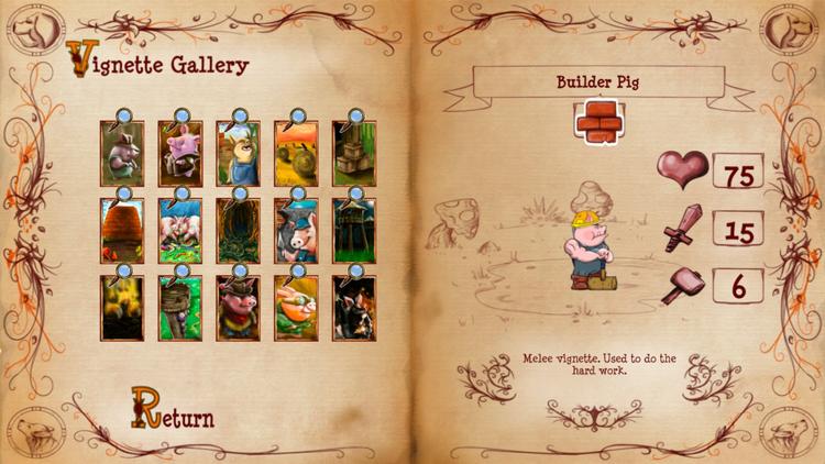 Screenshot №2 from game Bacon Tales - Between Pigs and Wolves