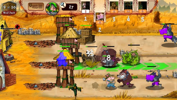 Screenshot №3 from game Bacon Tales - Between Pigs and Wolves
