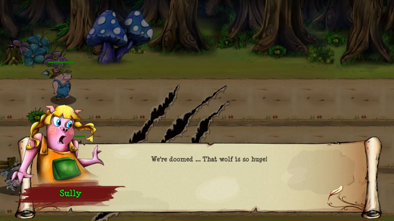 Screenshot №4 from game Bacon Tales - Between Pigs and Wolves