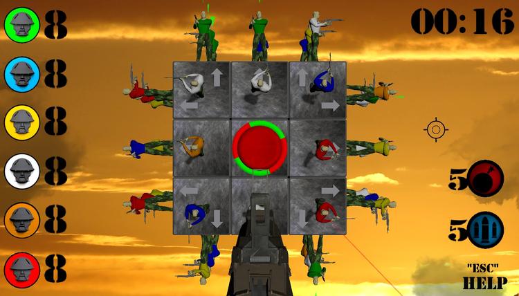 Screenshot №1 from game War Cube