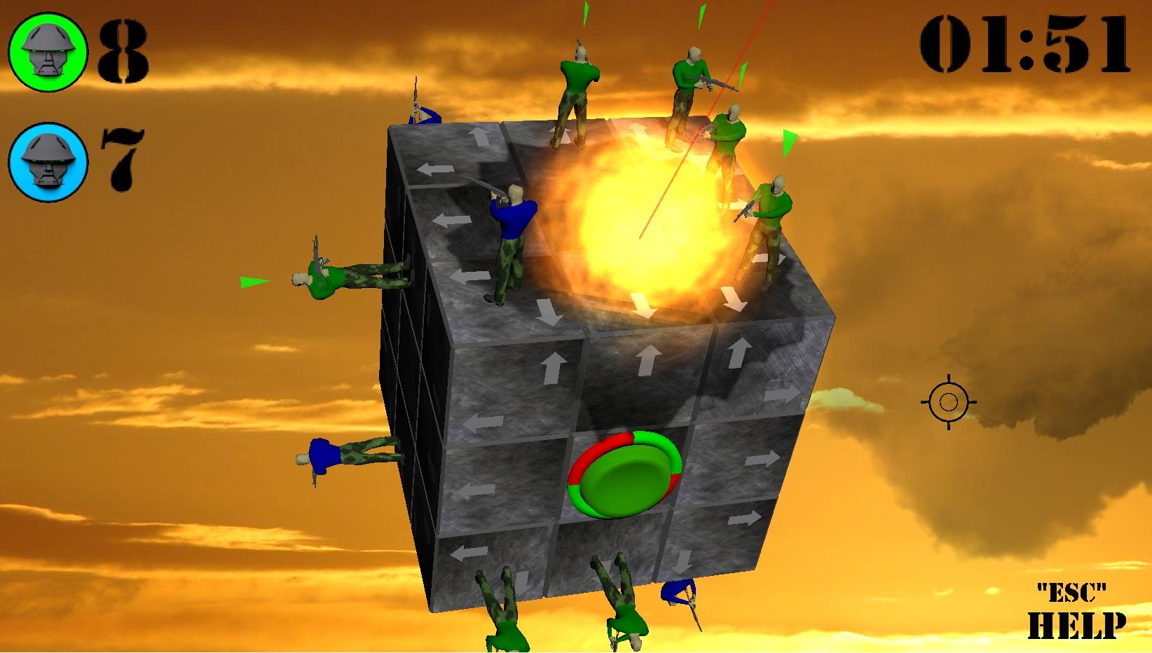 Screenshot №2 from game War Cube