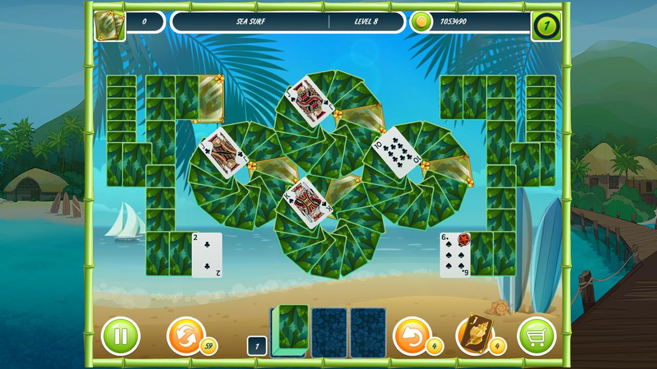 Скриншот №2 из игры Solitaire Beach Season