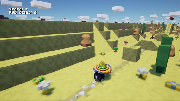 Скриншот №3 из игры Turbo Pug 3D
